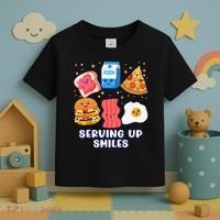 Serving Up Smiles Lunch Lady Toddler T-Shirt thumb 3