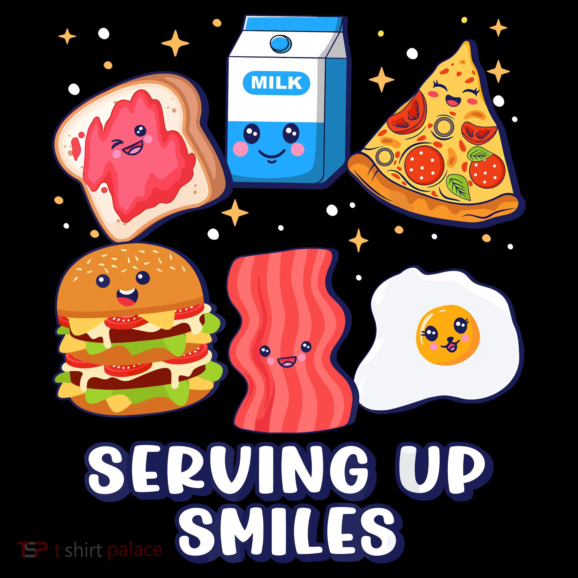 Serving Up Smiles Lunch Lady Kids Sweatshirt