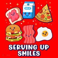 Serving Up Smiles Lunch Lady Santa Hat thumb 1