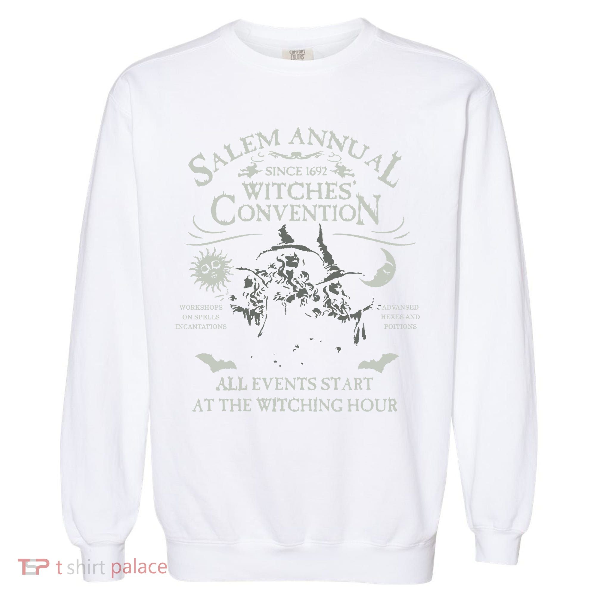 Salem University Sweater Salem Massachusetts Garment-Dyed Sweatshirt