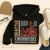 Seattle Usa Hoodie thumb 4