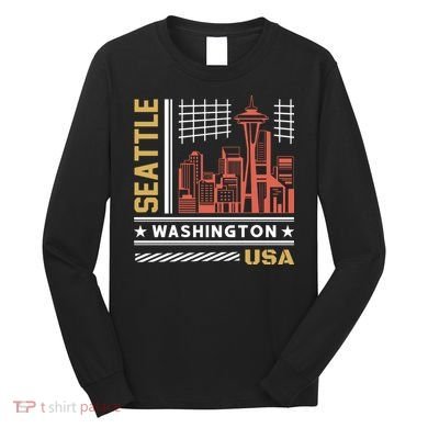 Seattle Usa Long Sleeve Shirt