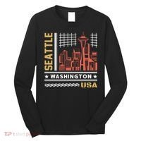 Seattle Usa Long Sleeve Shirt thumb 0