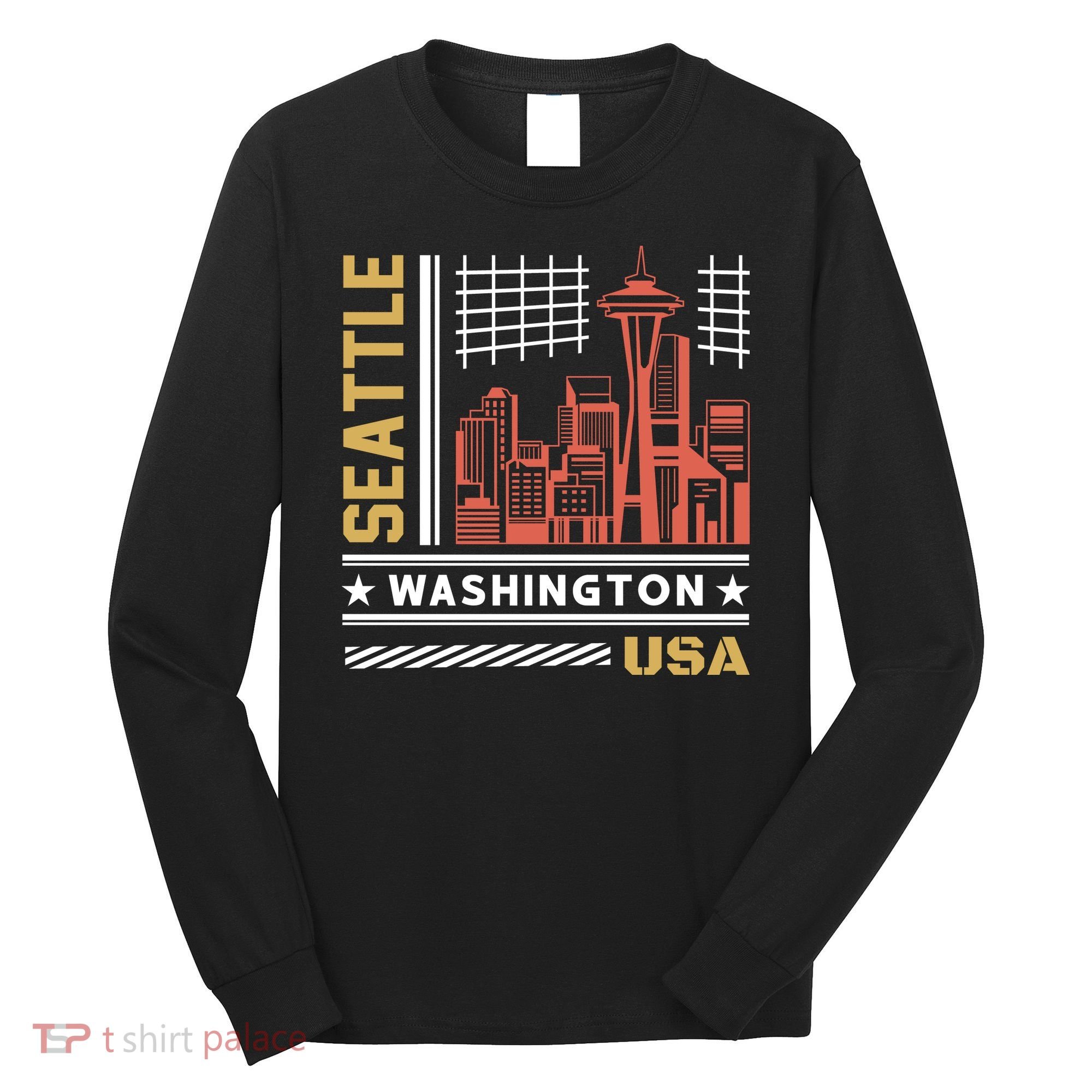 Seattle Usa Long Sleeve Shirt