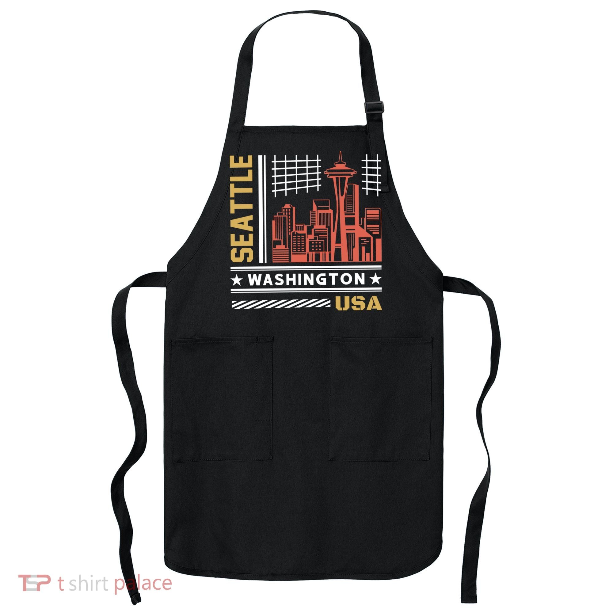 Seattle Usa Apron