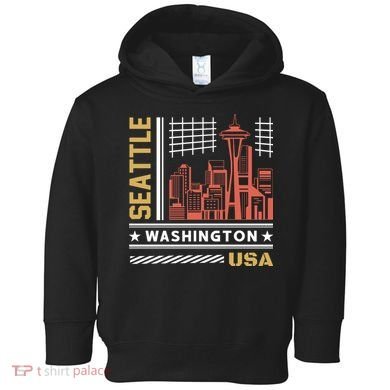 Seattle Usa Toddler Hoodie