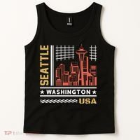 Seattle Usa Tank Top thumb 2