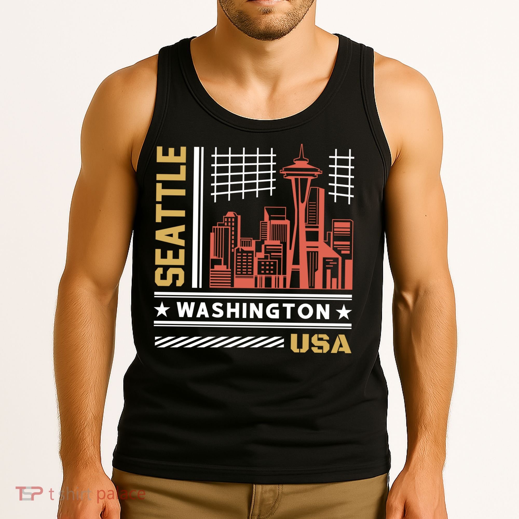 Seattle Usa Tank Top