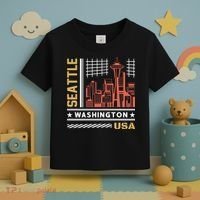 Seattle Usa Toddler T-Shirt thumb 3