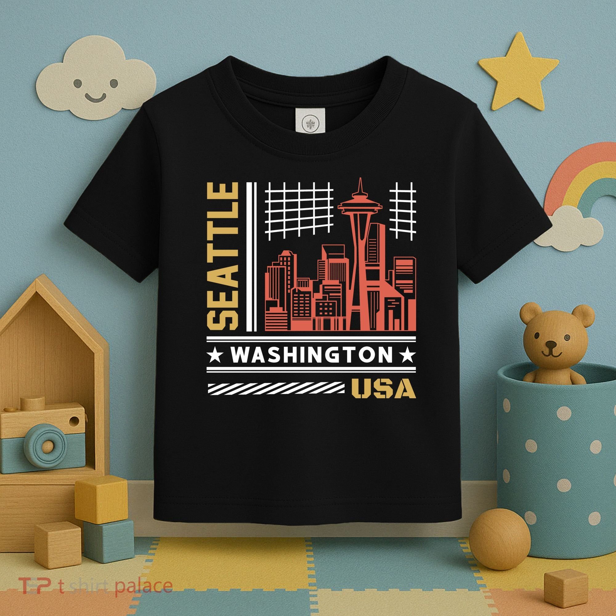 Seattle Usa Toddler T-Shirt