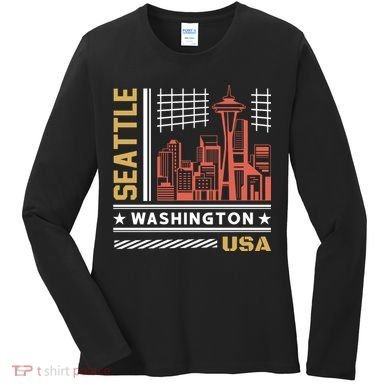 Seattle Usa Women's Long Sleeve Shirt