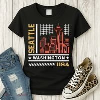 Seattle Usa Women's T-Shirt thumb 3