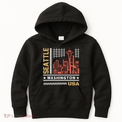 Seattle Usa Kids Hoodie
