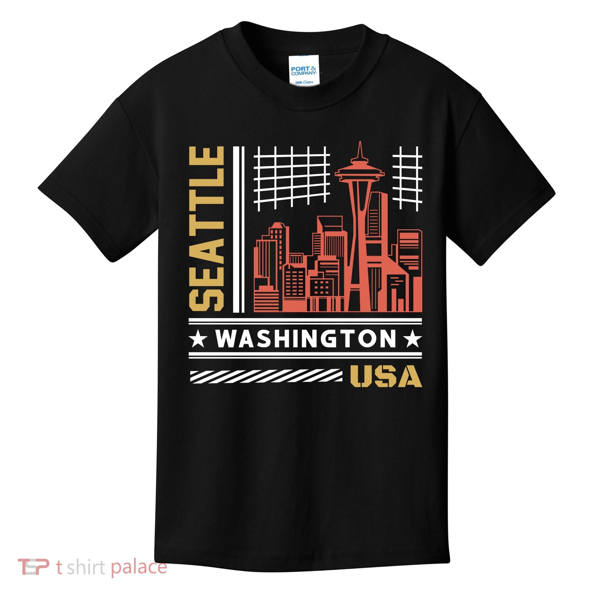 Seattle Usa Kids T-Shirt