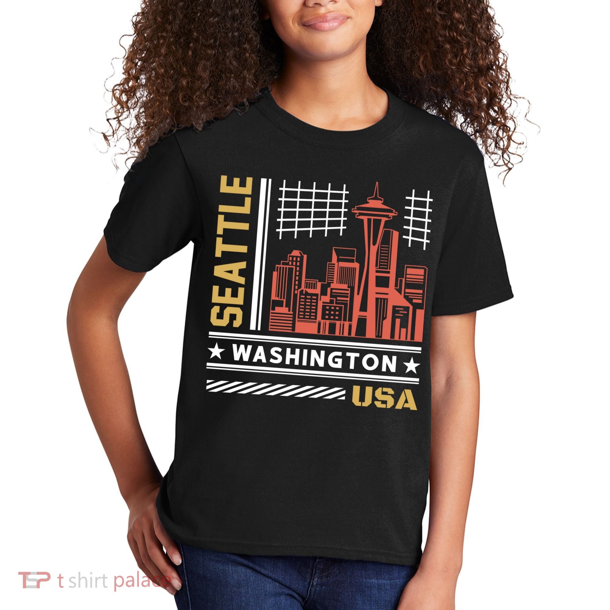 Seattle Usa Kids T-Shirt