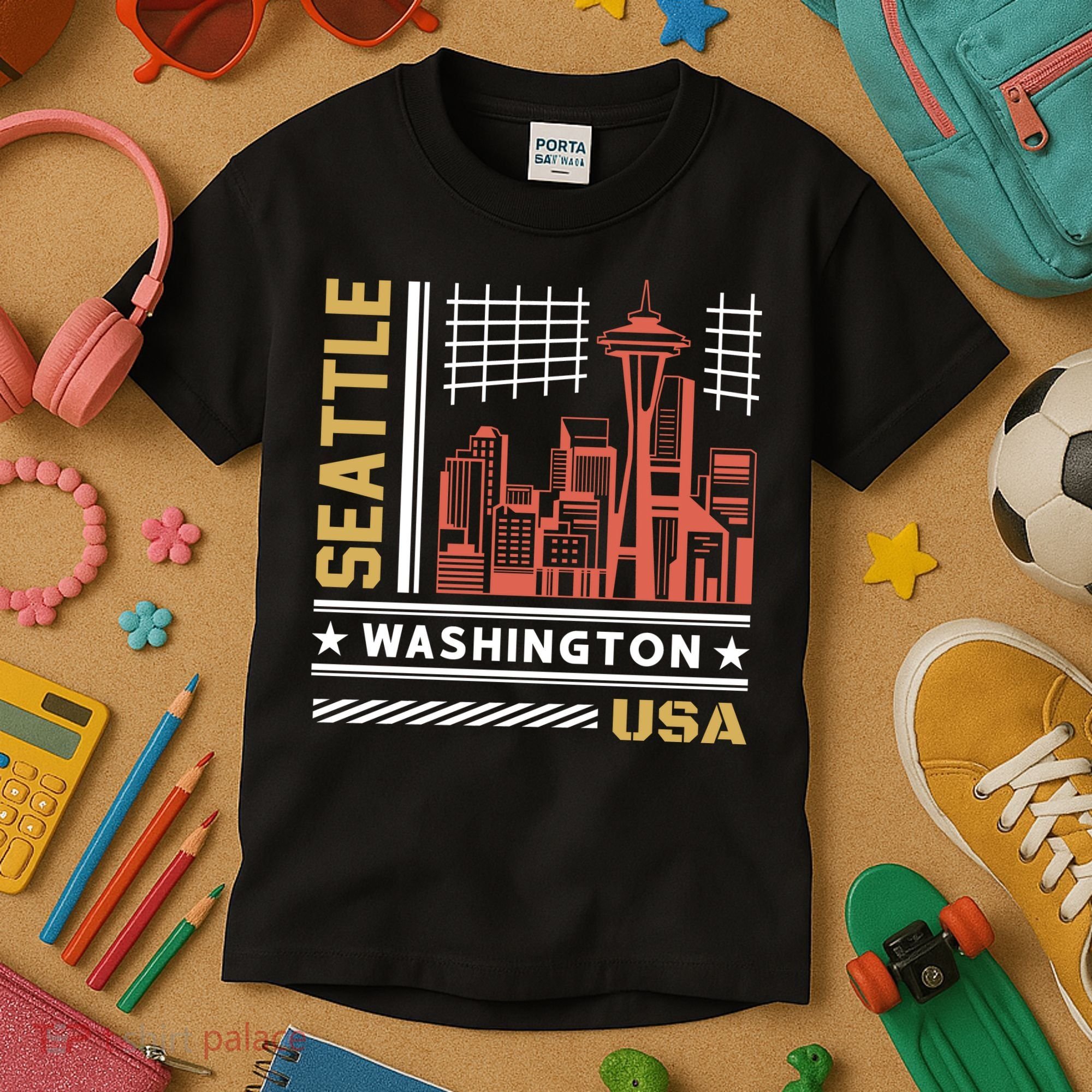 Seattle Usa Kids T-Shirt