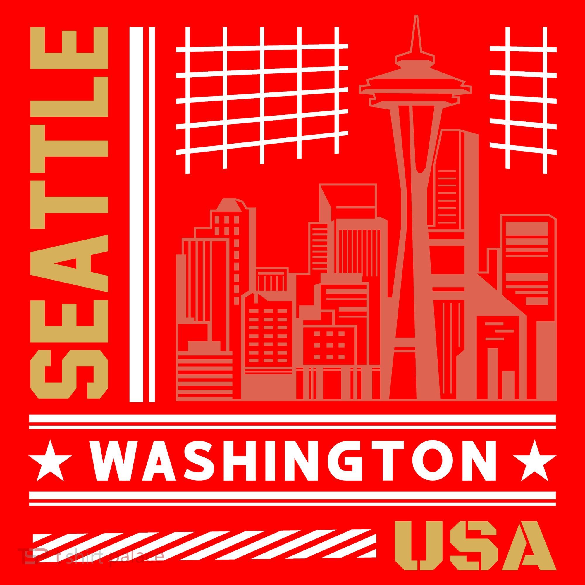 Seattle Usa Santa Hat