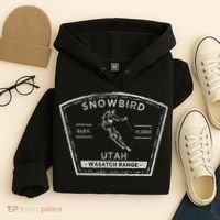Snowbird Utah Snow Skiing Hoodie thumb 4