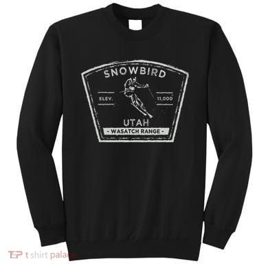 Snowbird Utah Snow Skiing Sweatshirt