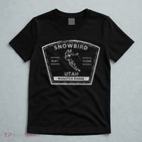 Snowbird Utah Snow Skiing T-Shirt thumb 5
