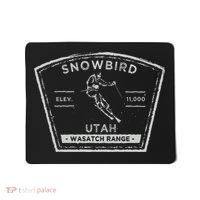 Snowbird Utah Snow Skiing Mousepad thumb 0