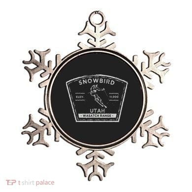 Snowbird Utah Snow Skiing Ornament