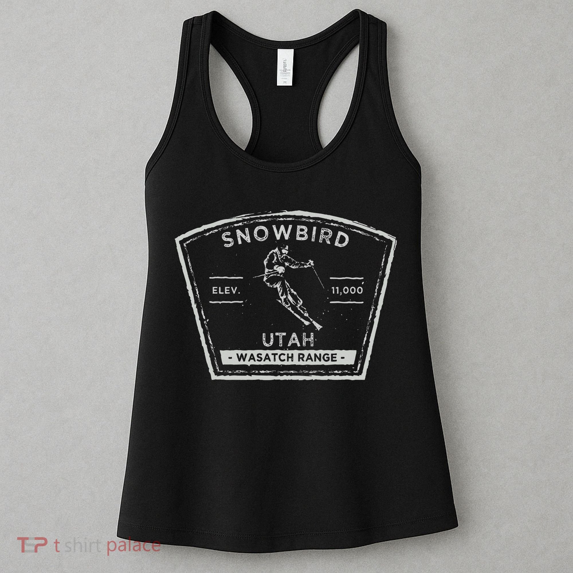 Snowbird Utah Snow Skiing Women's Tank Top