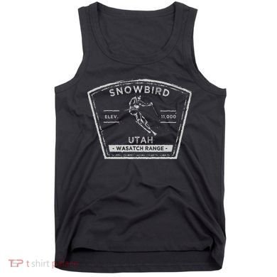 Snowbird Utah Snow Skiing Tank Top