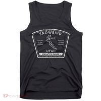 Snowbird Utah Snow Skiing Tank Top thumb 0