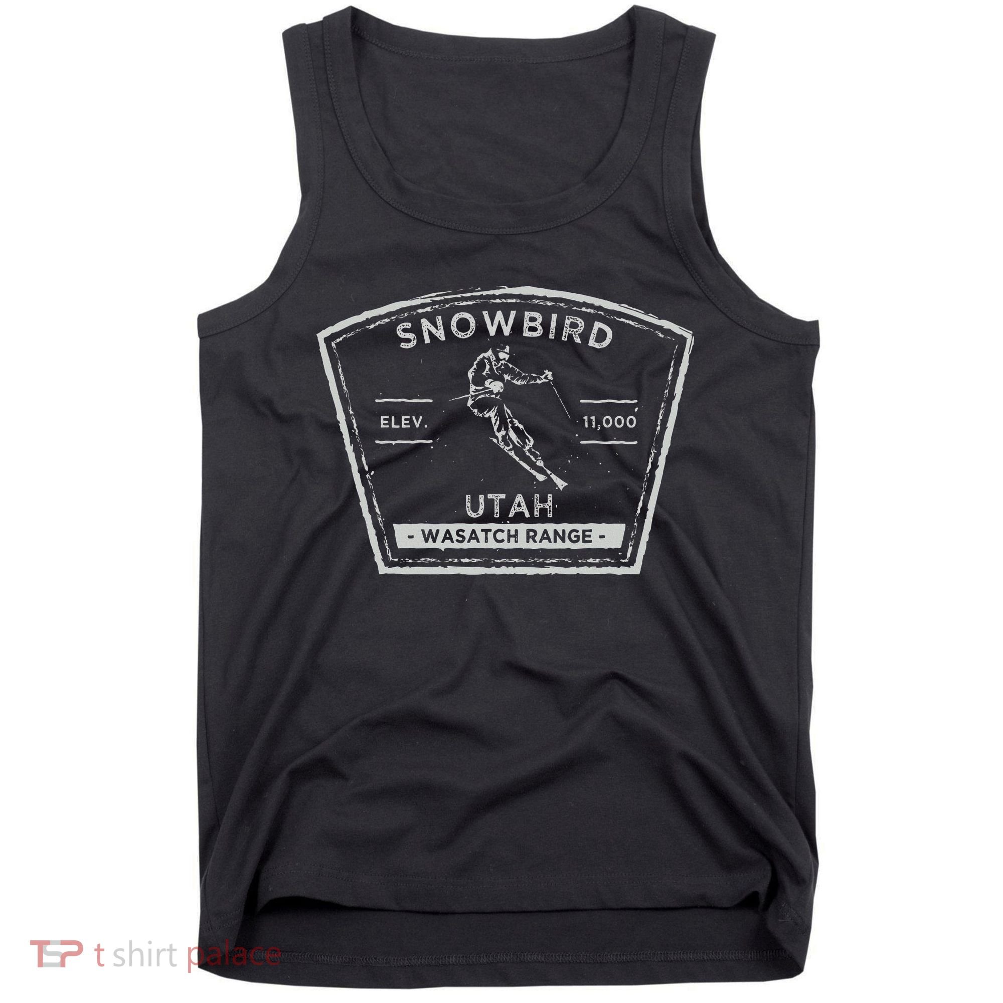 Snowbird Utah Snow Skiing Tank Top