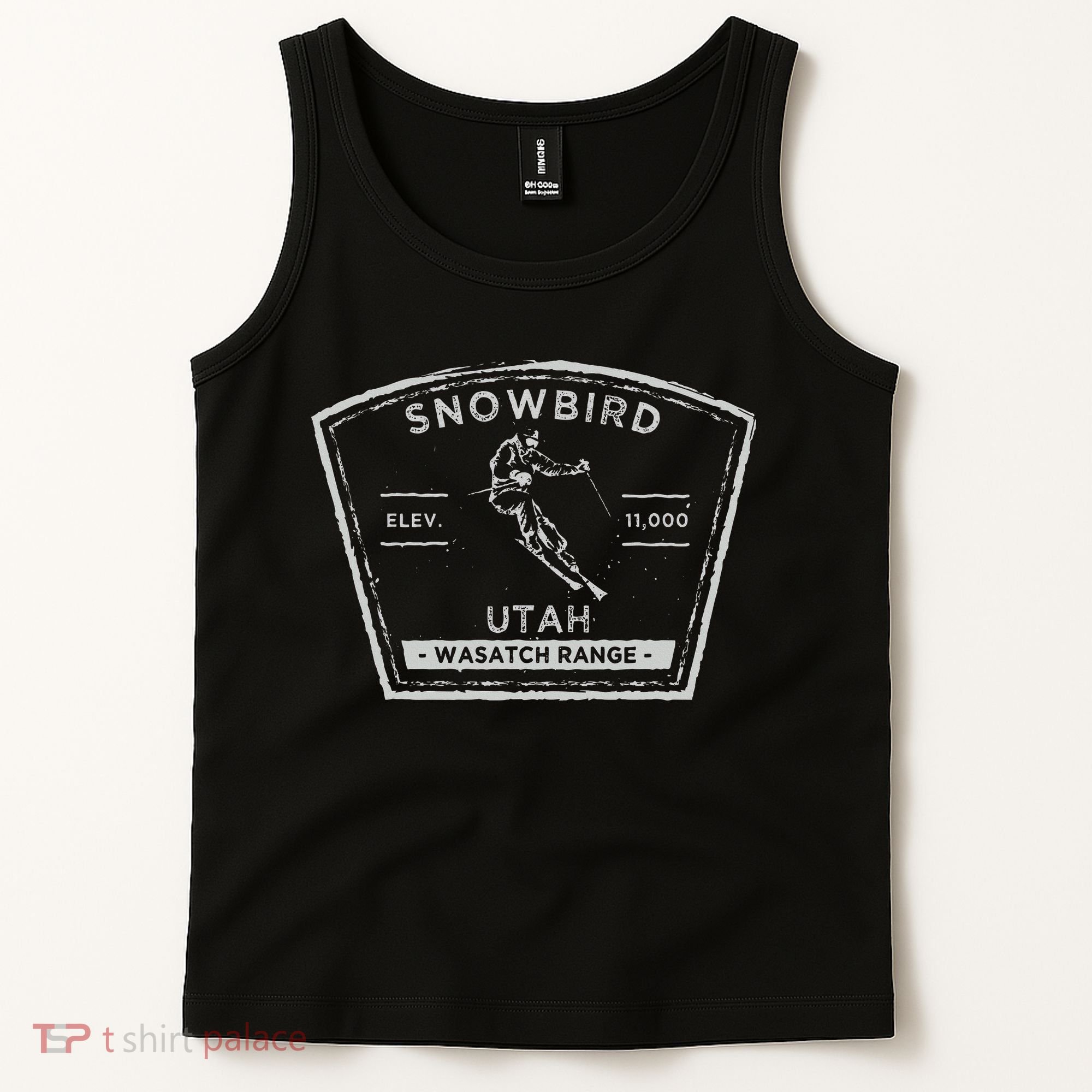 Snowbird Utah Snow Skiing Tank Top
