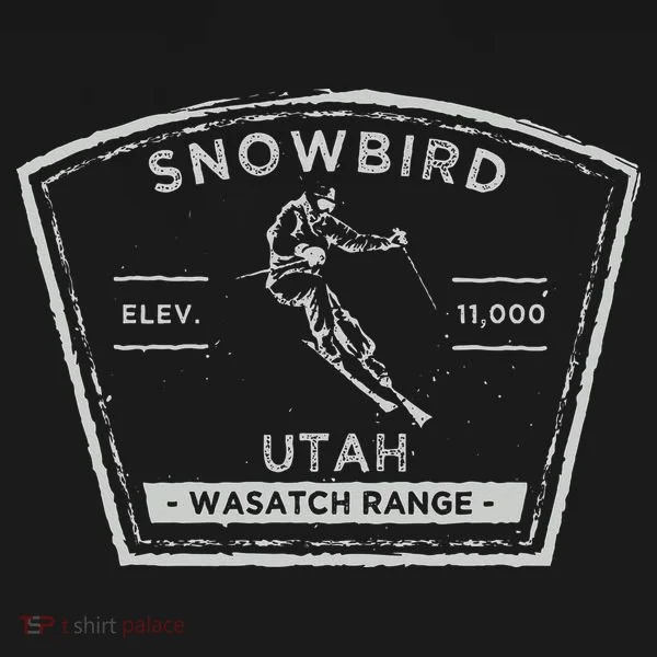 Snowbird Utah Snow Skiing Women's T-Shirt