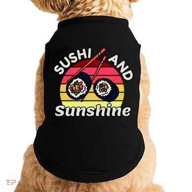 Sushi and Sunshine Doggie Tank