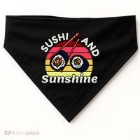 Sushi and Sunshine USA-Made Doggie Bandana thumb 0
