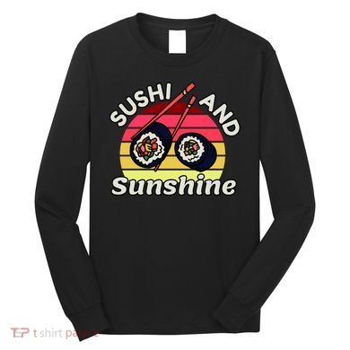 Sushi and Sunshine Long Sleeve Shirt