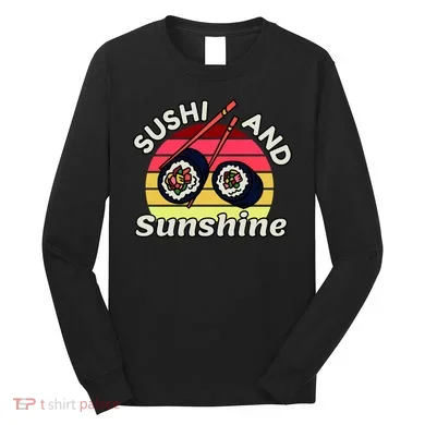Sushi and Sunshine Long Sleeve Shirt
