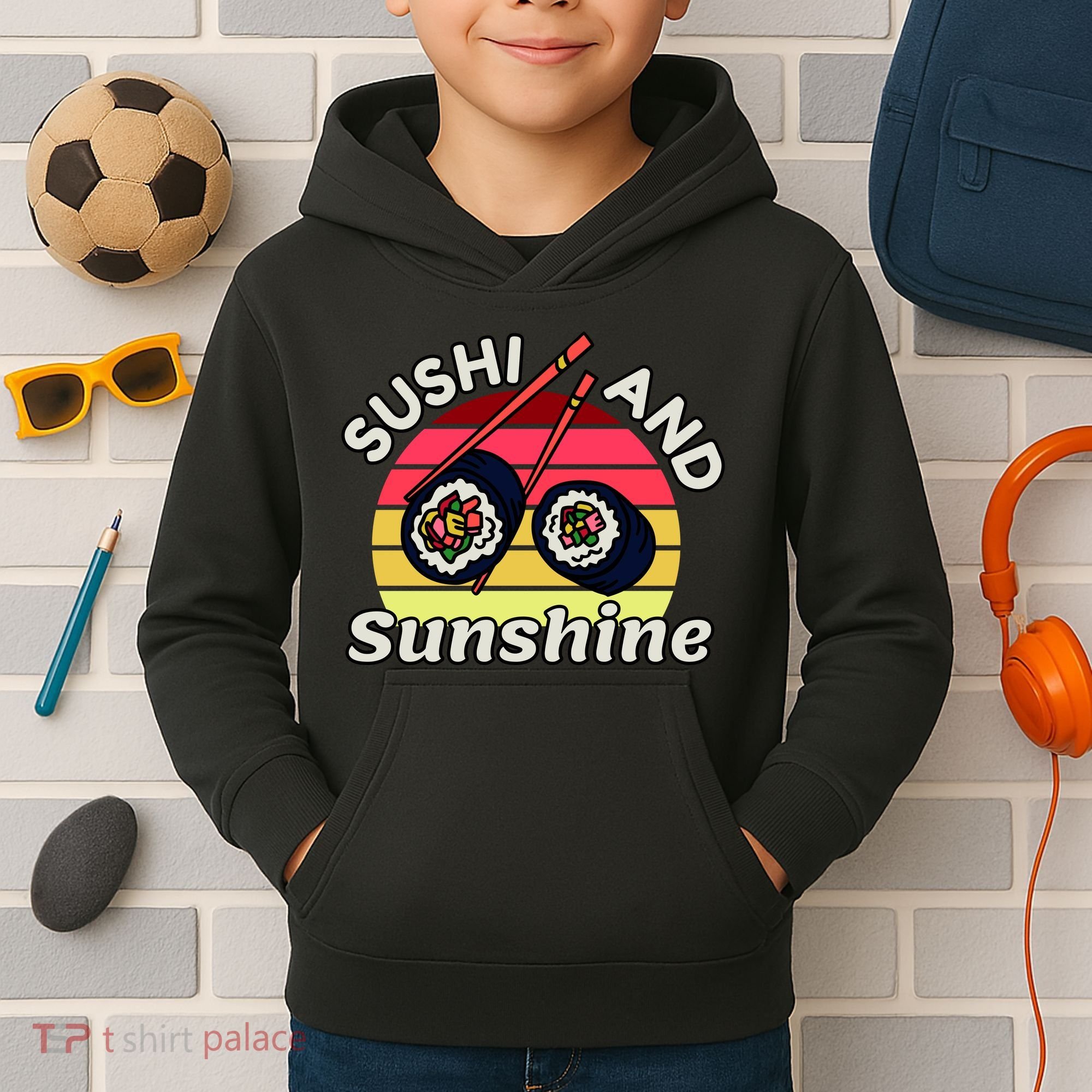 Sushi and Sunshine Kids Hoodie