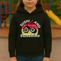 Sushi and Sunshine Kids Hoodie thumb 3