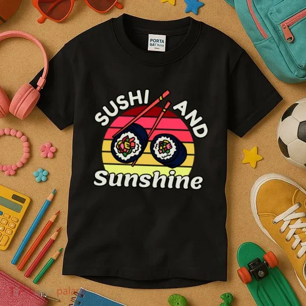 Sushi and Sunshine Kids T-Shirt