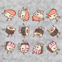 Sushi Rolls Toddler T-Shirt thumb 2