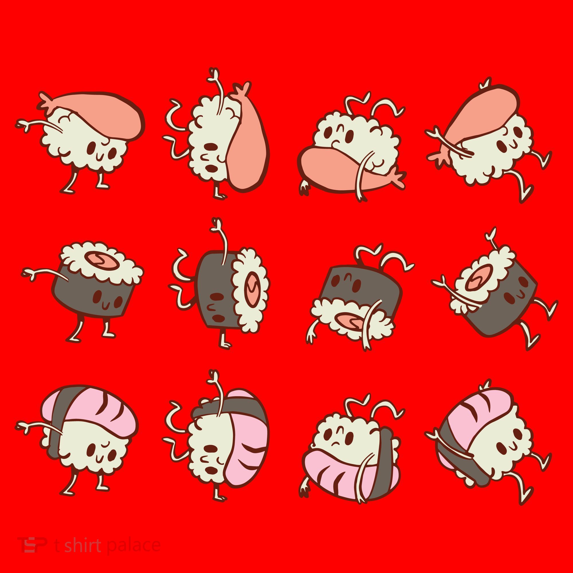 Sushi Rolls Santa Hat