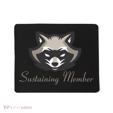 Sustaining Member Funny Raccoon Mousepad