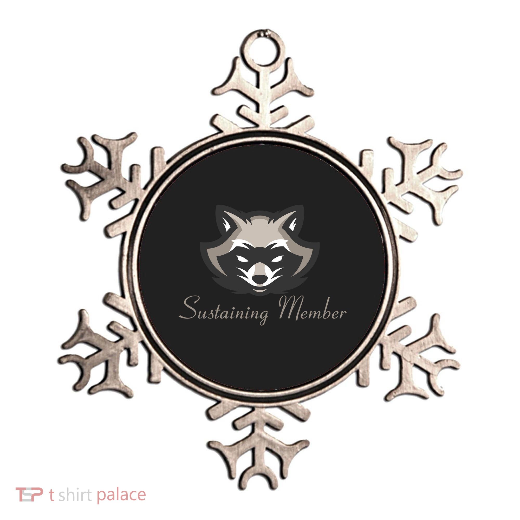 Sustaining Member Funny Raccoon Ornament