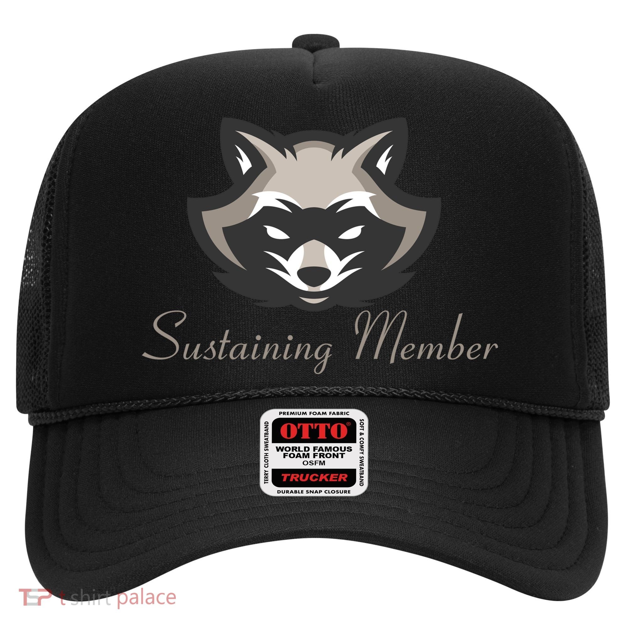 Sustaining Member Funny Raccoon Hat