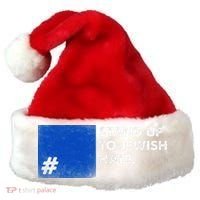 Stand Up To Jewish Hate Blue Square Support Israel  Santa Hat thumb 0