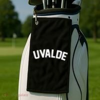 Support Uvalde Texas Strong Golf Towel thumb 2