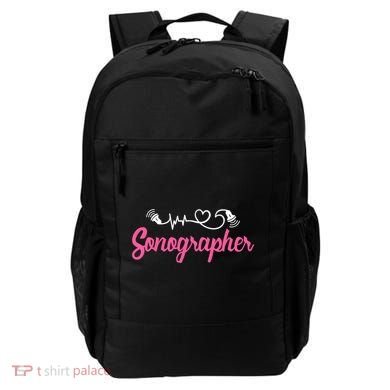Sonographer Ultrasound Tech Sonography Technician Novelty Gift Backpack