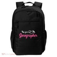 Sonographer Ultrasound Tech Sonography Technician Novelty Gift Backpack thumb 0