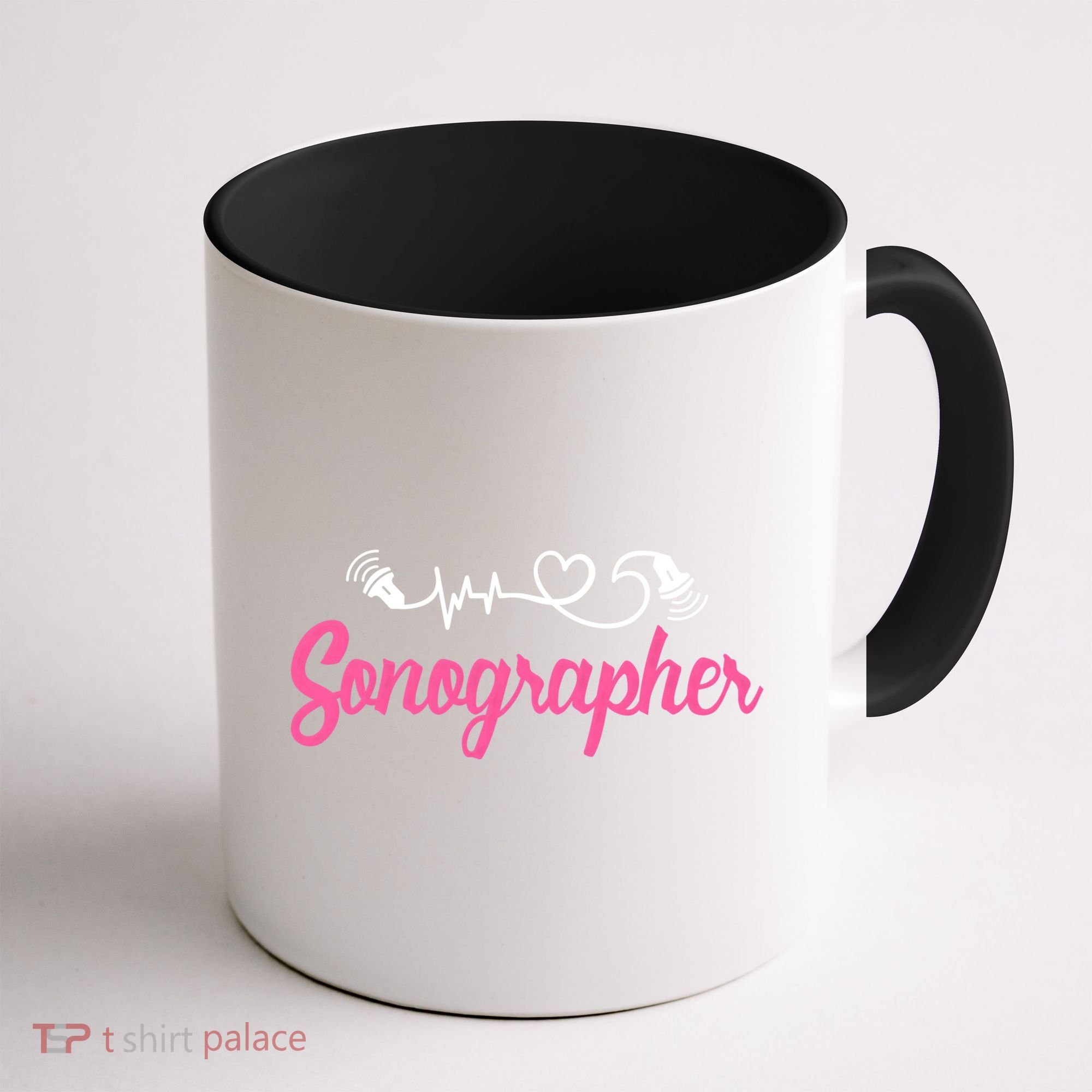 Sonographer Ultrasound Tech Sonography Technician Novelty Gift Coffee Mug