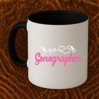 Sonographer Ultrasound Tech Sonography Technician Novelty Gift Coffee Mug thumb 2